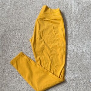 122 BuffBunny dream leggings size large yellow / buttercup 26 inch